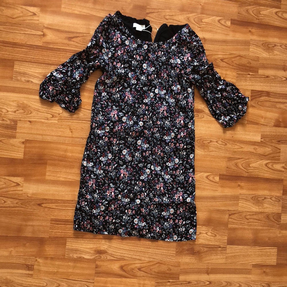 Floral, 3/4 sleeves